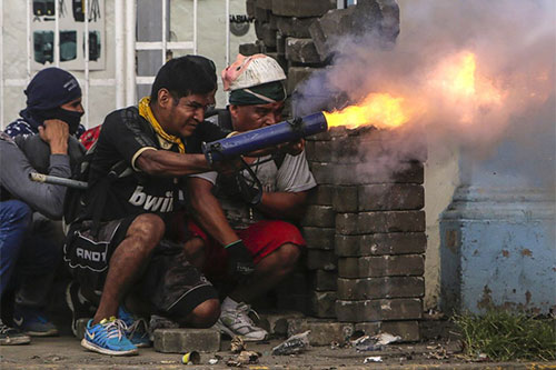 Nicaragua reclama el cese de la violencia